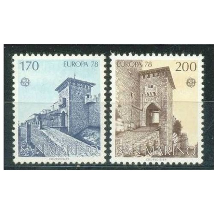 SAN MARINO 1978 Europe 2v MNH**