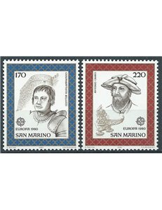 SAN MARINO 1980 Europa 2v MNH**