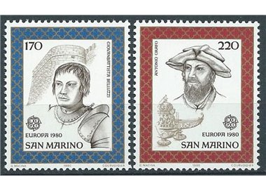 SAN MARINO 1980 Europa 2v MNH**