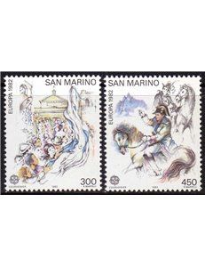 SAN MARINO 1982 Europa 2v MNH**
