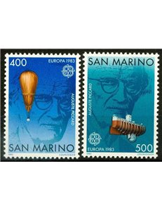 SAN MARINO 1983 Europe 2v MNH**
