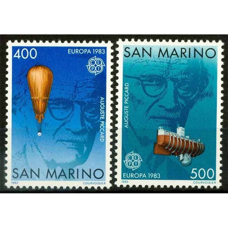 SAN MARINO 1983 Europe 2v MNH**