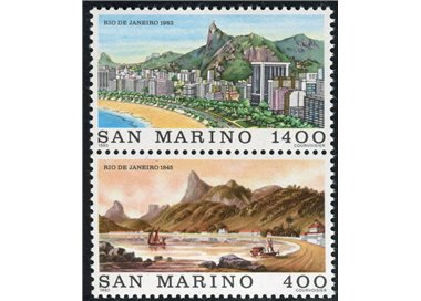 SAN MARINO 1983 Views of Rio de Janeiro 2v MNH**
