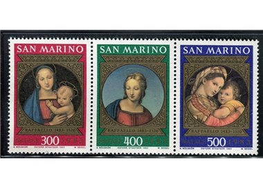 SAN MARINO 1983 Christmas 3v MNH**