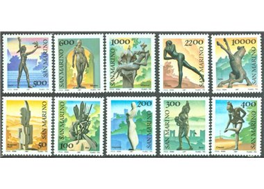 SAN MARINO 1987 Museo all'aperto 10v MNH**
