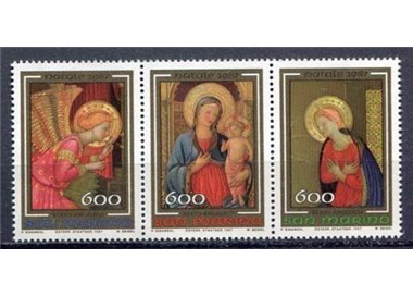 SAN MARINO 1987 Natale 3v MNH**