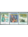SAN MARINO 1988 I grandi dello spettacolo 3v MNH**