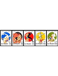 SAN MARINO 1996 Modern Olympic Games 5v MNH**