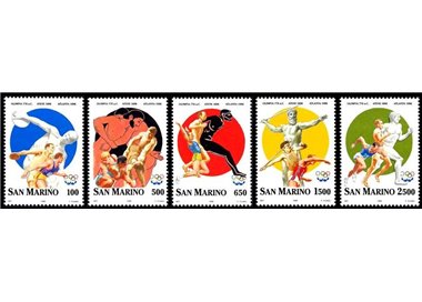SAN MARINO 1996 Modern Olympic Games 5v MNH**