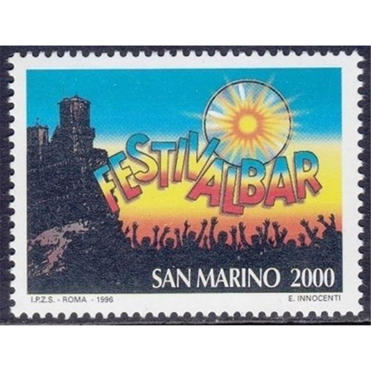 SAN MARINO 1996 Festivalbar MNH**