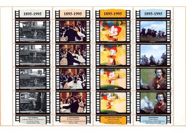 SAN MARINO 1995 Centenary of cinema s/s MNH**