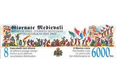 SAN MARINO 1996 Giornate medievali LB MNH**