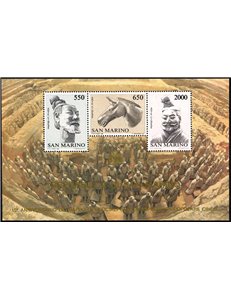 SAN MARINO 1986 Rapporti Ufficiali Cina-San Marino BF MNH**