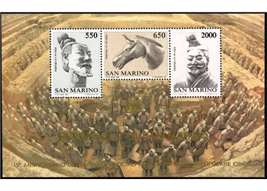 SAN MARINO 1986 Official Relations between China and San Marino s/s MNH**