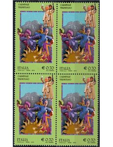 ITALY 2013 Termitano Carnival in quartet MNH**