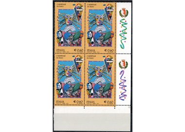 ITALY 2013 Carnival of Fano in set of four MNH**