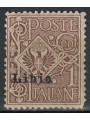LIBIA 1912-17 1c bruno MH*