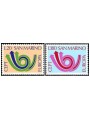 SAN MARINO 1973 Europe 2v MNH**