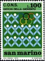 SAN MARINO 1973 Giochi della gioventù MNH**