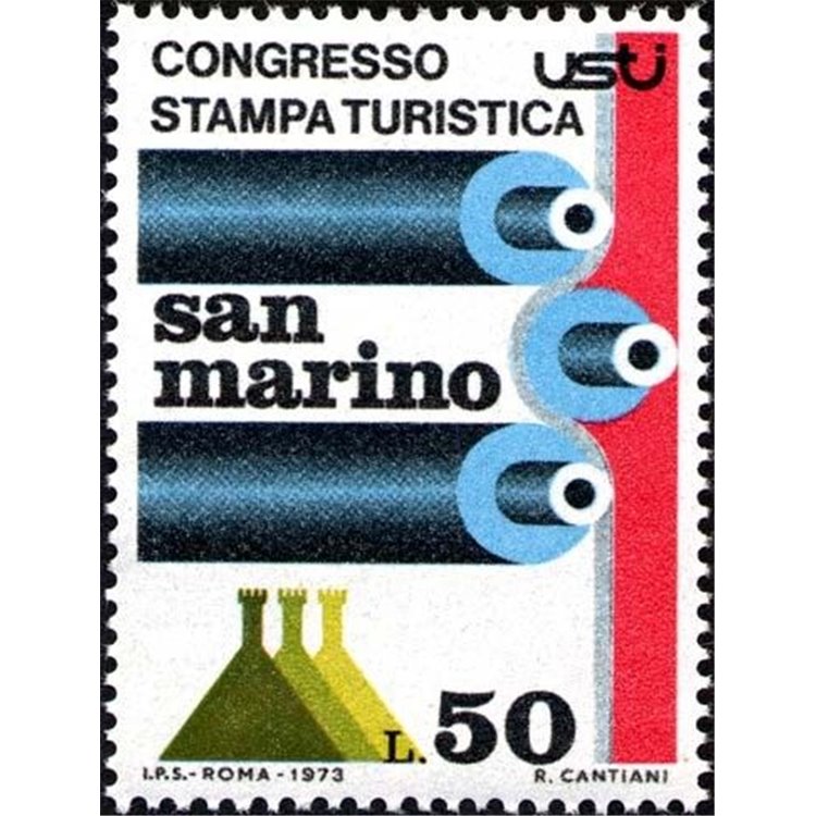 SAN MARINO 1973 Tourism Press Congress MNH**