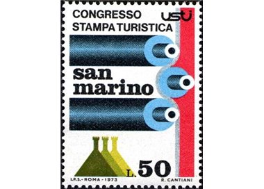 SAN MARINO 1973 Tourism Press Congress MNH**