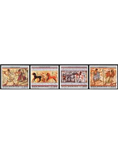 SAN MARINO 1975 Etruscan Painting 4v MNH**