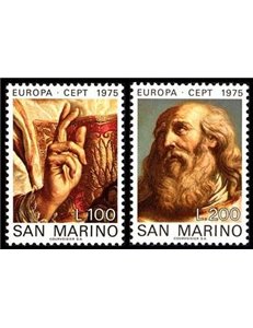 SAN MARINO 1975 Europa 2v MNH**