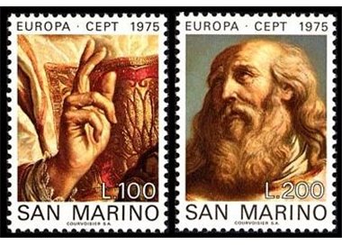 SAN MARINO 1975 Europa 2v MNH**