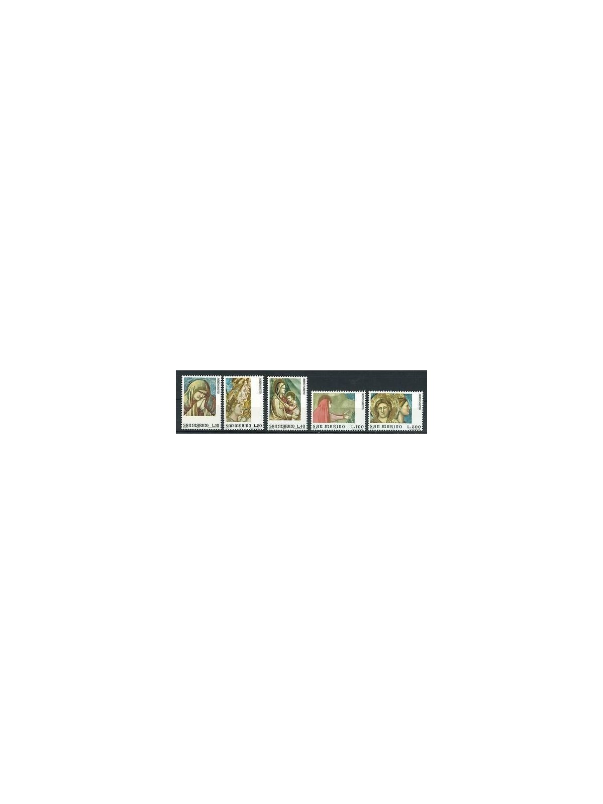SAN MARINO 1975 Anno Santo 5v MNH**
