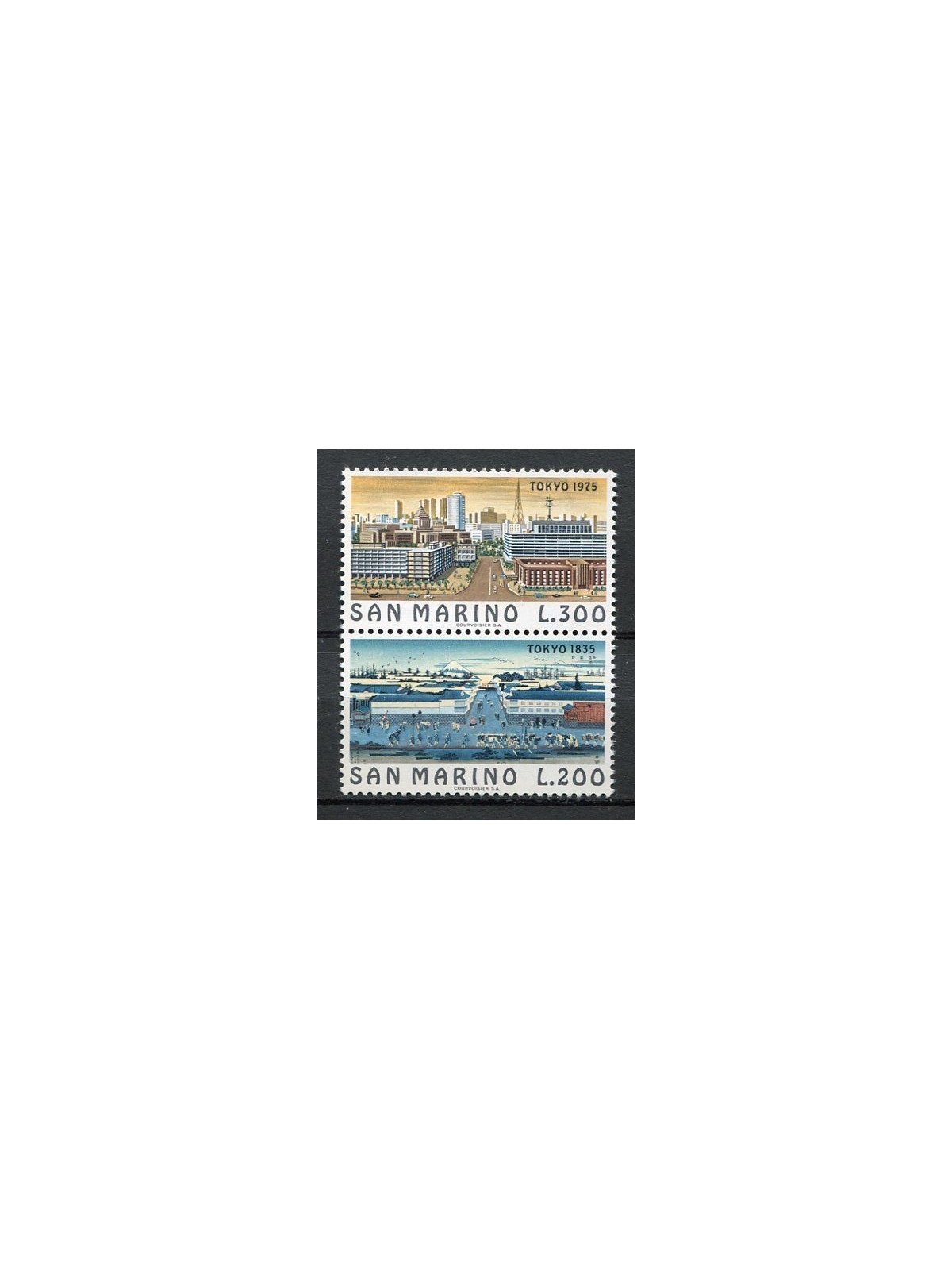 SAN MARINO 1975 Views of Tokyo 2v MNH**