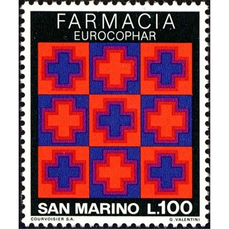 SAN MARINO 1975 Congresso di farmacia MNH**