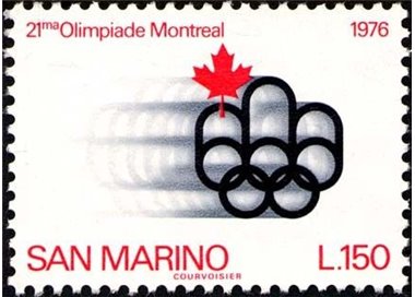 SAN MARINO 1976 Montreal Olympics MNH**