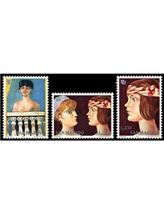 SAN MARINO 1975 International Women's Year 3v MNH**