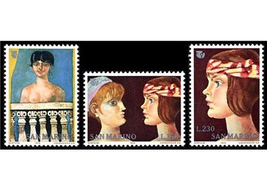 SAN MARINO 1975 International Women's Year 3v MNH**