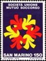 SAN MARINO 1976 Mutual Aid Society MNH**