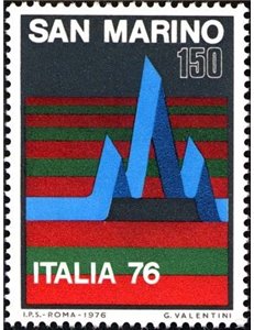 SAN MARINO 1976 World Philatelic Exhibition MNH**