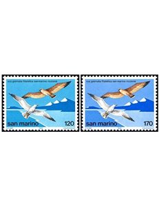 SAN MARINO 1978 Stamp Fair 2v MNH**