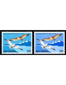 SAN MARINO 1978 Fiera del francobollo 2v MNH**