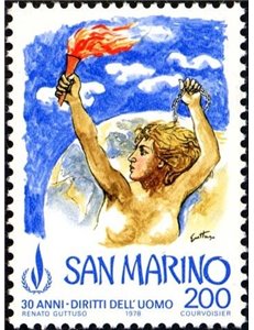 SAN MARINO 1978 Diritti dell'uomo MNH**