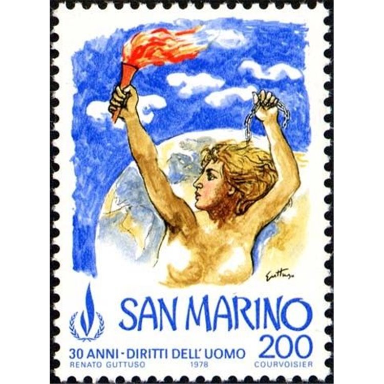SAN MARINO 1978 Human Rights MNH**