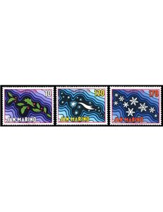 SAN MARINO 1978 Natale 3v MNH**