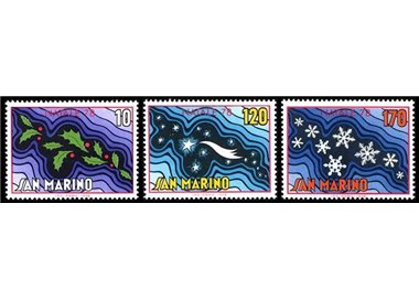 SAN MARINO 1978 Christmas 3v MNH**