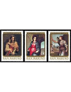 SAN MARINO 1980 Natale 3v MNH**