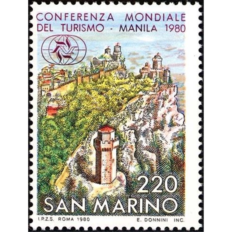 SAN MARINO 1980 Tourism Conference MNH**