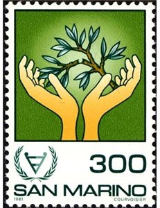 SAN MARINO 1981 Anno degli handicappati MNH**