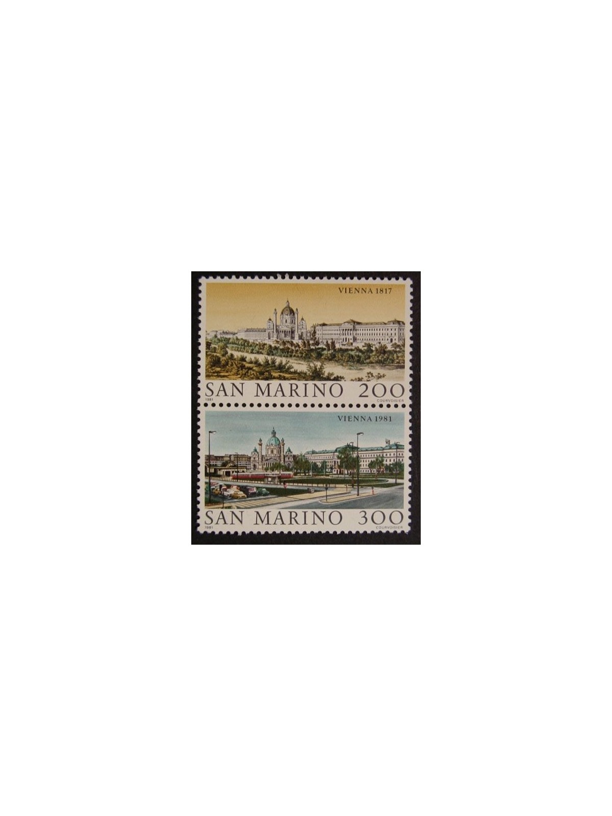 SAN MARINO 1981 Views of Vienna 2v MNH**