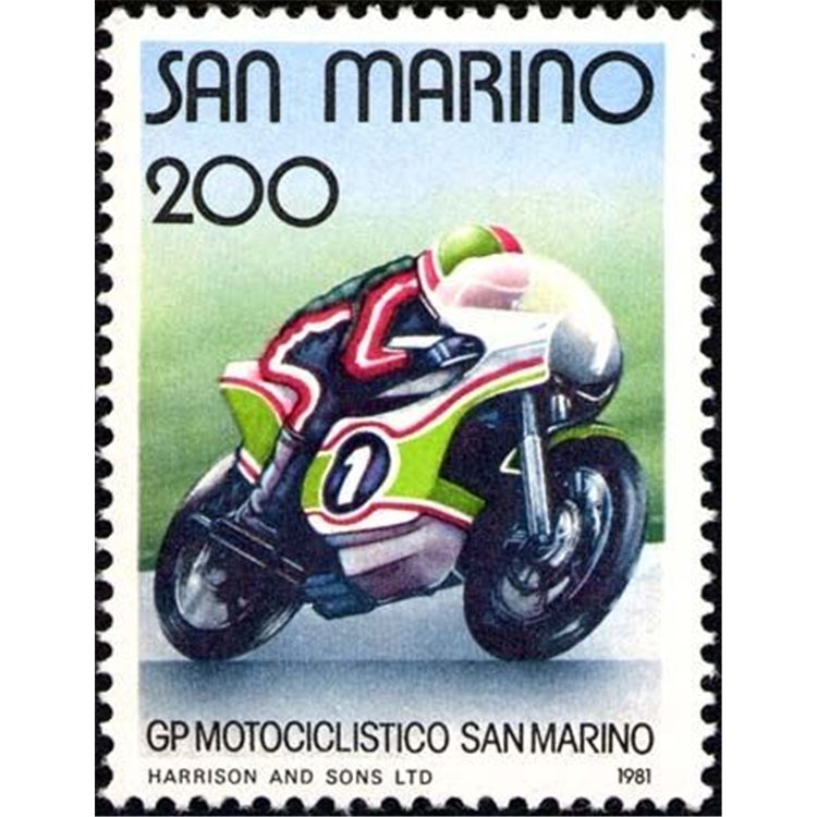 SAN MARINO 1981 Motorcycle Grand Prix MNH**