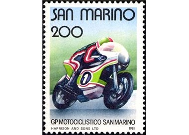 SAN MARINO 1981 Motorcycle Grand Prix MNH**