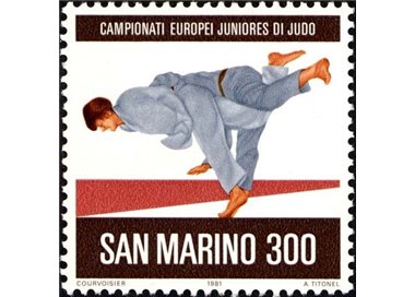 SAN MARINO 1981 Judo Championships MNH**