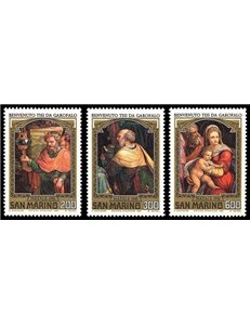 SAN MARINO 1981 Natale 3v MNH**